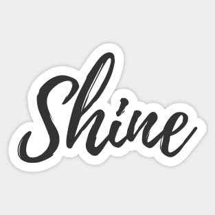 Shine - Set Your Intentions - Choose a Word of the Year Sticker